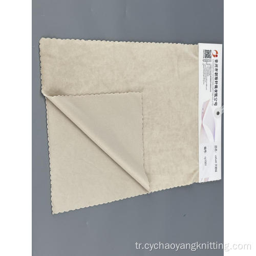 Örme düz kadife kanepe kumaş ve oyuncak kumaş